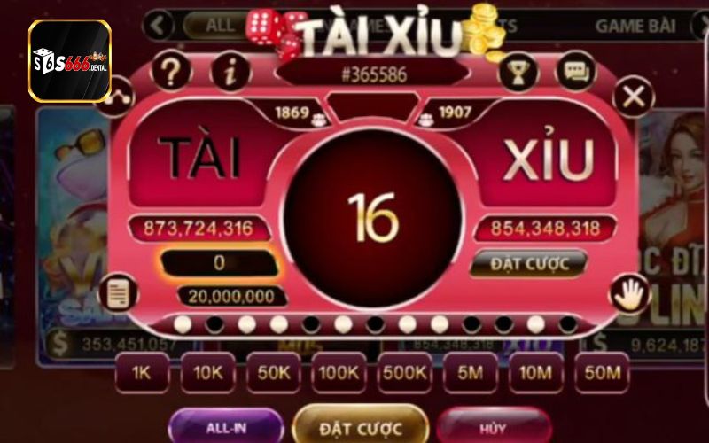 Game tài xỉu đơn giản 